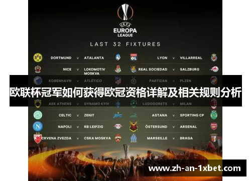 欧联杯冠军如何获得欧冠资格详解及相关规则分析